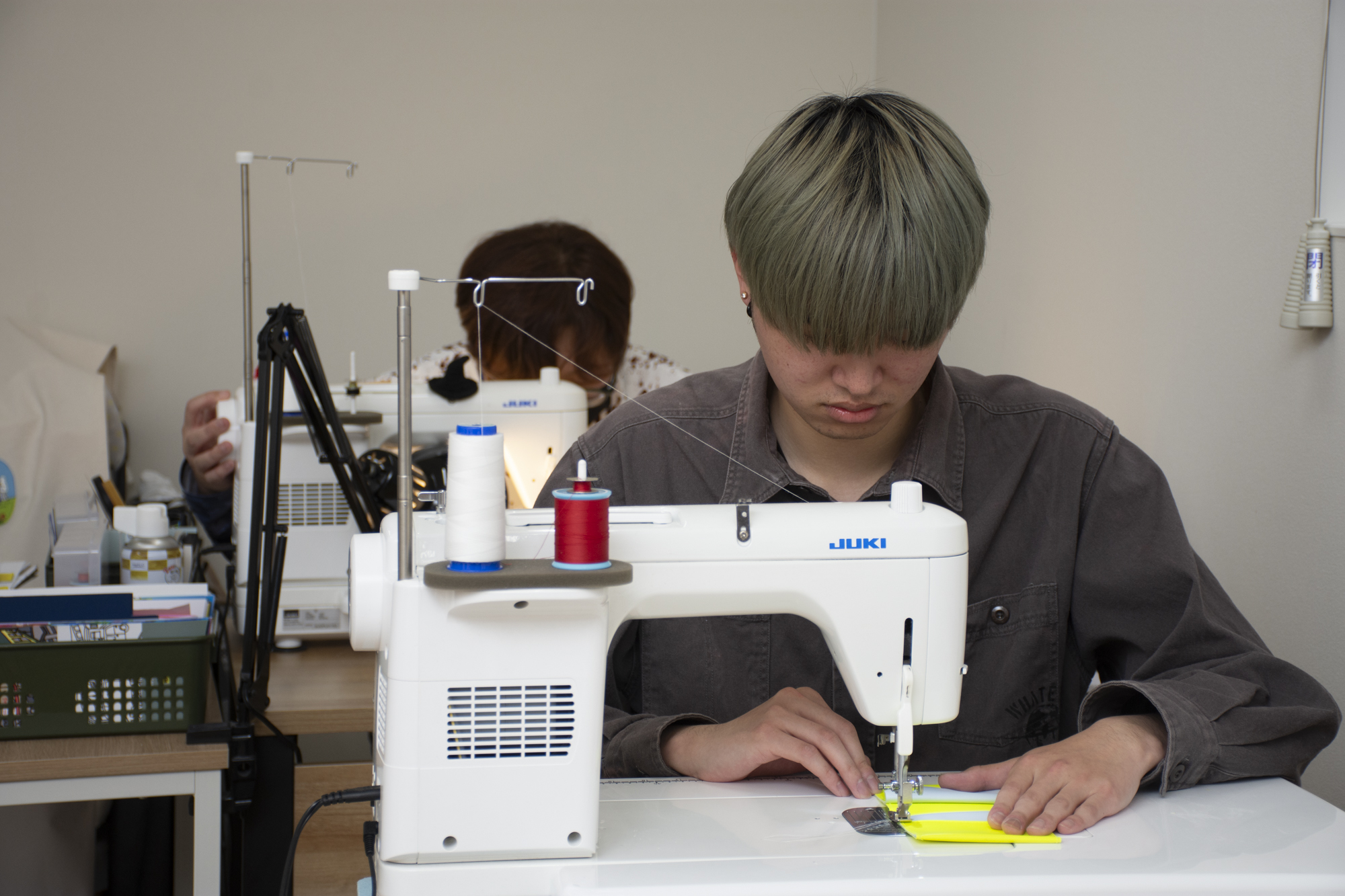 Sasebo maker sewing tarpaulin